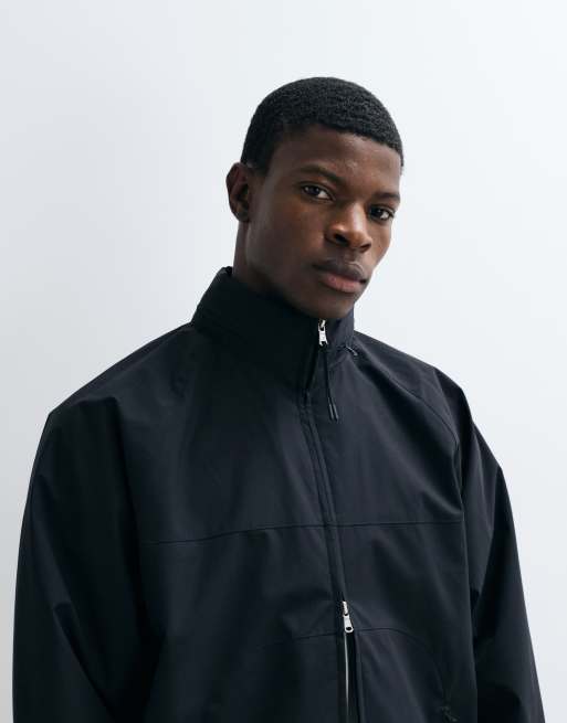 Champion Future Memories oversized full zip jacket in black, 2 of 5