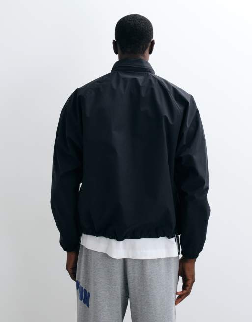 Champion Future Memories oversized full zip jacket in black, 3 of 5