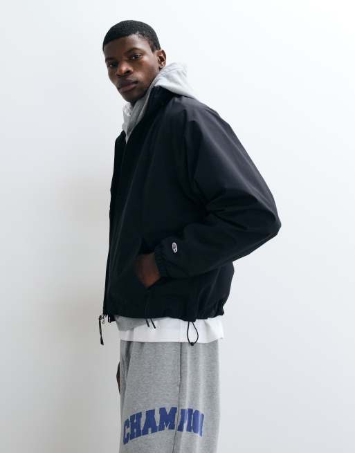 Champion Future Memories oversized full zip jacket in black, 5 of 5