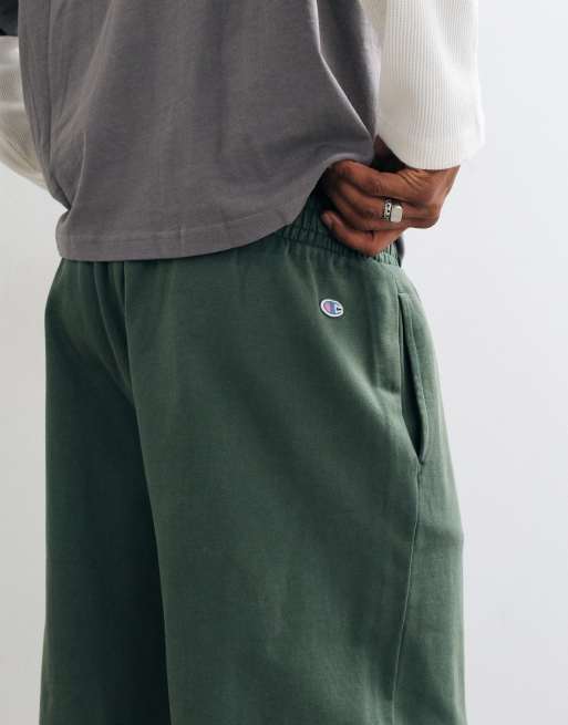 Champion Future Memories oversized joggingbroek met open zoom in groen, 4 van 5