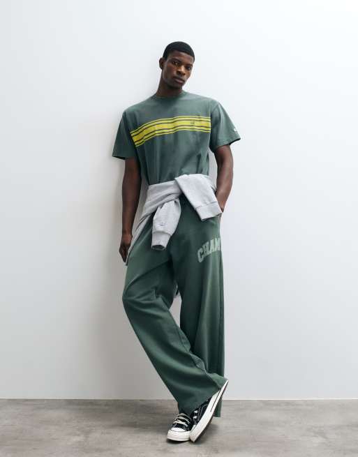 Champion Future Memories oversized t-shirt in green, 3 of 5