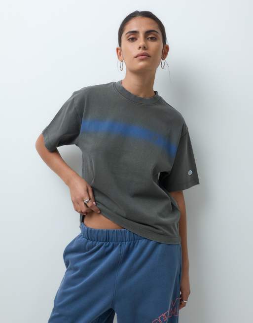 Champion Future Memories oversized t-shirt in khaki, 4 of 4