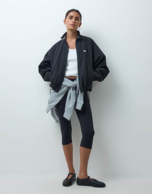 Champion Future Memories womens jacket in black, 2 of 4