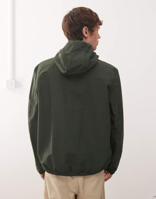 Champion - Giacca verde con zip corta e cappuccio  , 3 di 4