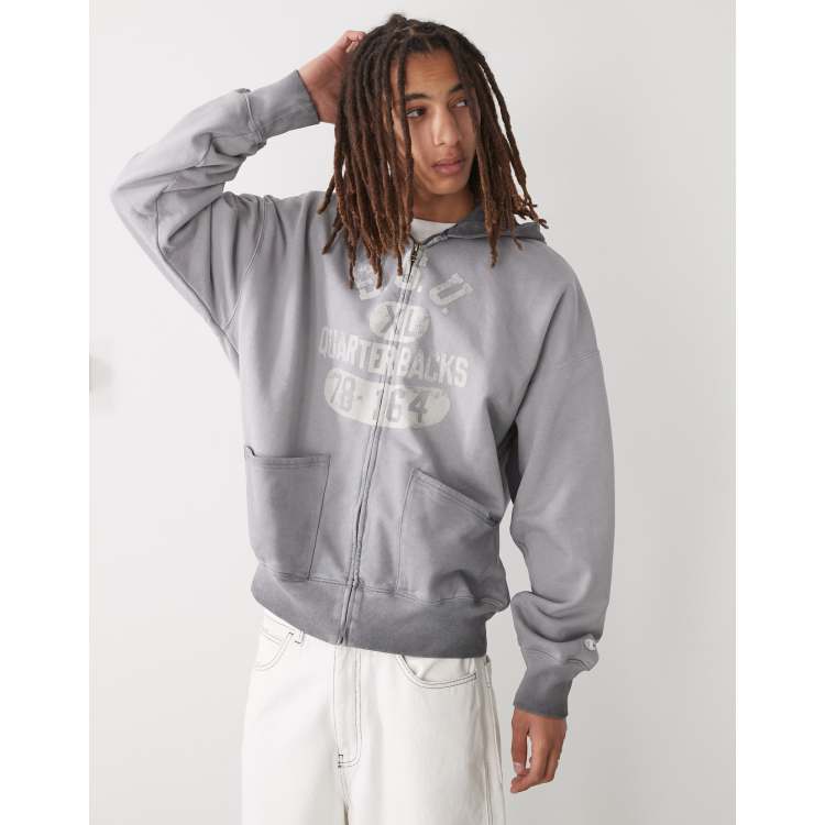 Cropped Hoodie Champion Sweater Asos Xs Vintage Champion Oversized