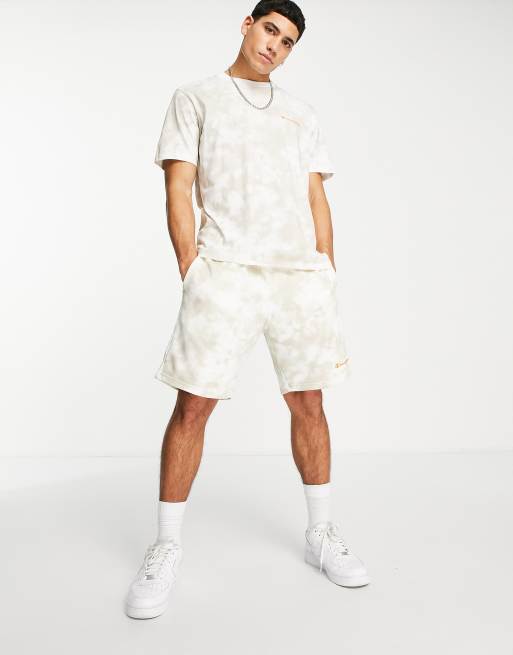 Champion – Gulbruna stentvättade shorts