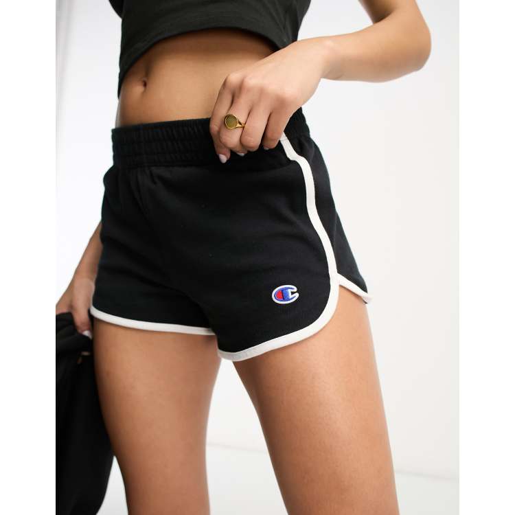 Champion shorts with piping in black | ASOS