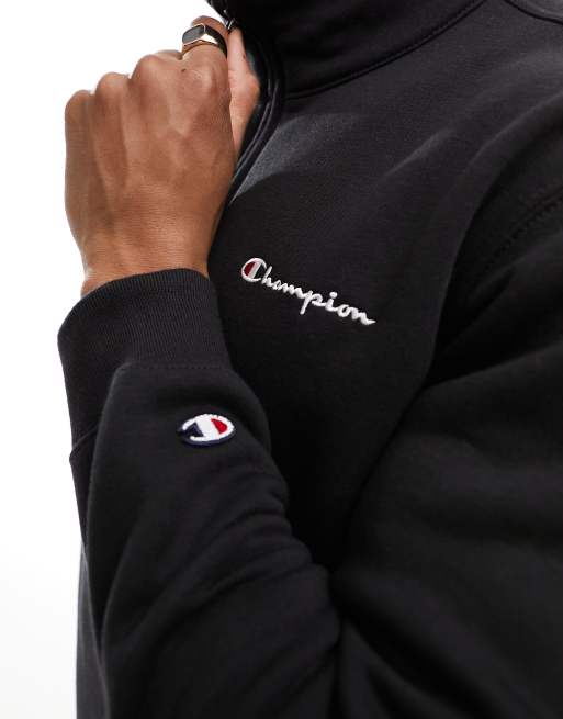 Champion black cheap zip hoodie