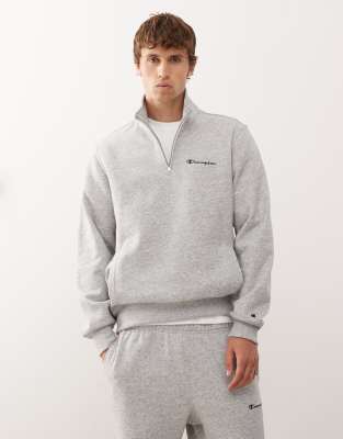 Champion Champion half zip sweatshirt in grey