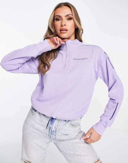 Champion sweater clearance light purple quilt