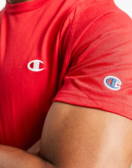 Red champion heritage shirt new arrivals