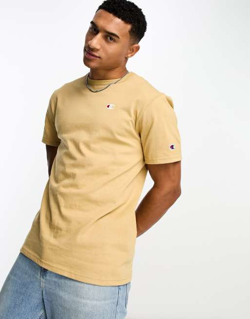 Champion Heritage t shirt in stone