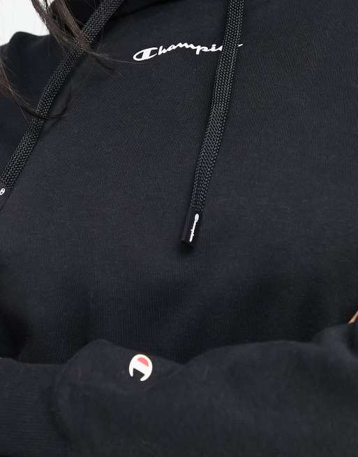 Black champion hoodie for 2024 girls