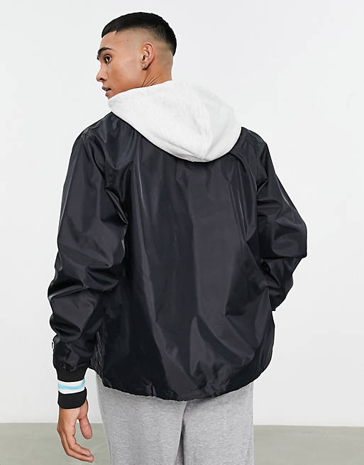 Champion hooded jacket in black | ASOS