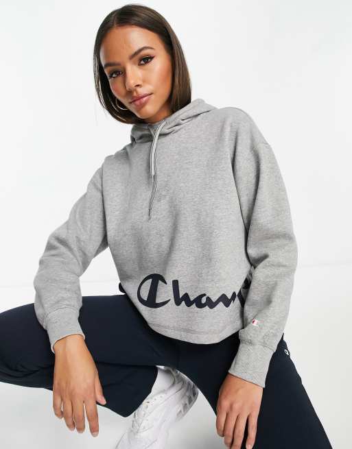 Champion hooded sweatshirt in grey