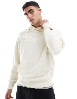 Champion hoodie in off white