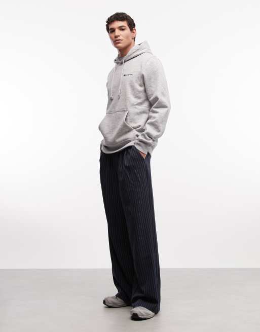 Champion - Hoodie met logo in grijs, 2 van 5
