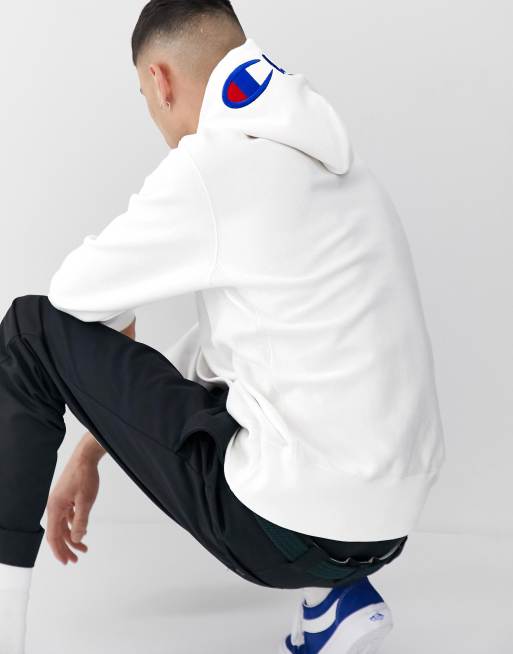 All white store champion outfit