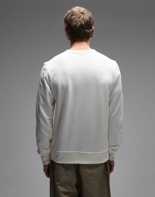 Champion – Icons – Einfarbiges Sweatshirt in Wollweiß, 3 von 5