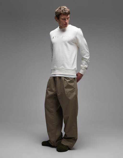 Champion – Icons – Naturvit sweatshirt, 2 av 5