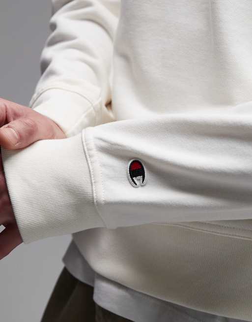 Champion – Icons – Naturvit sweatshirt, 5 av 5