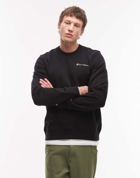 Champion – Icons – Sweatshirt in Schwarz  - view 1