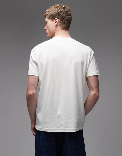 Champion - Icons - T-shirt effet ton sur ton - Blanc cassé, 3 de 5