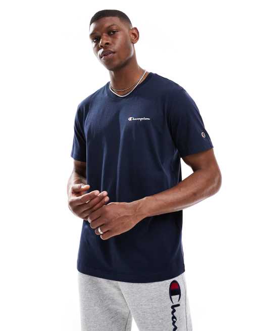 Champion - Icons - T-shirt met korte mouwen in marineblauw  