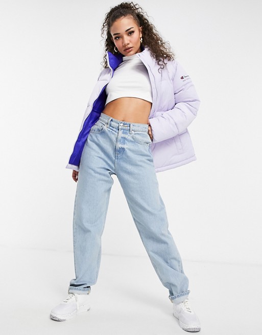 Champion jacket in lilac