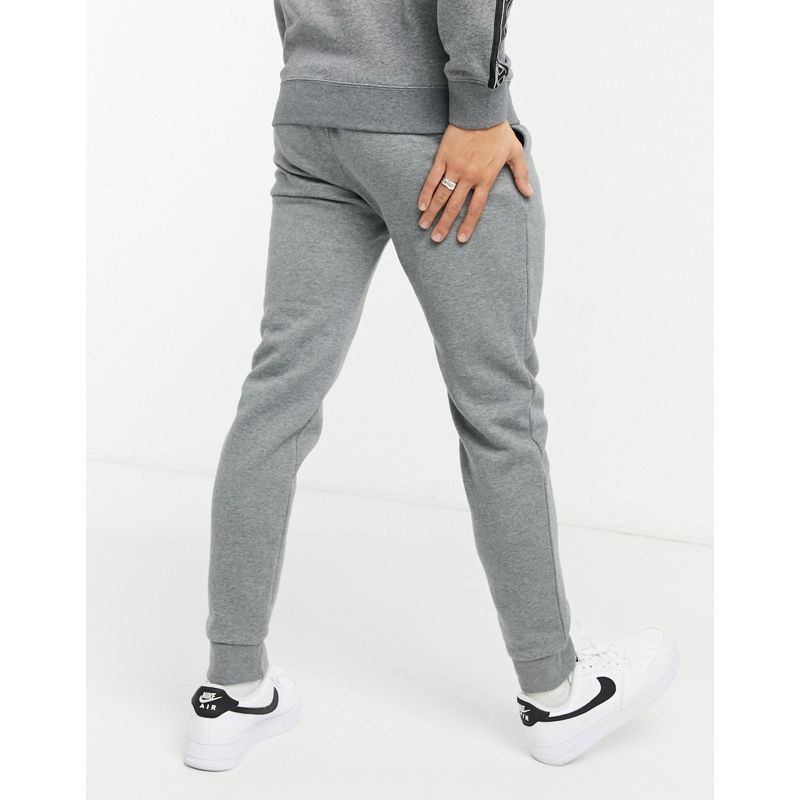 fZDrB Pantaloni e leggings Champion - Joggers con logo piccolo e fondo elasticizzato, colore grigio