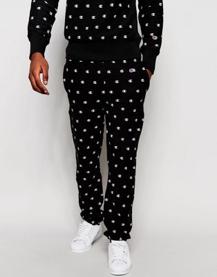 Champion Joggers With All Over Print | ASOS