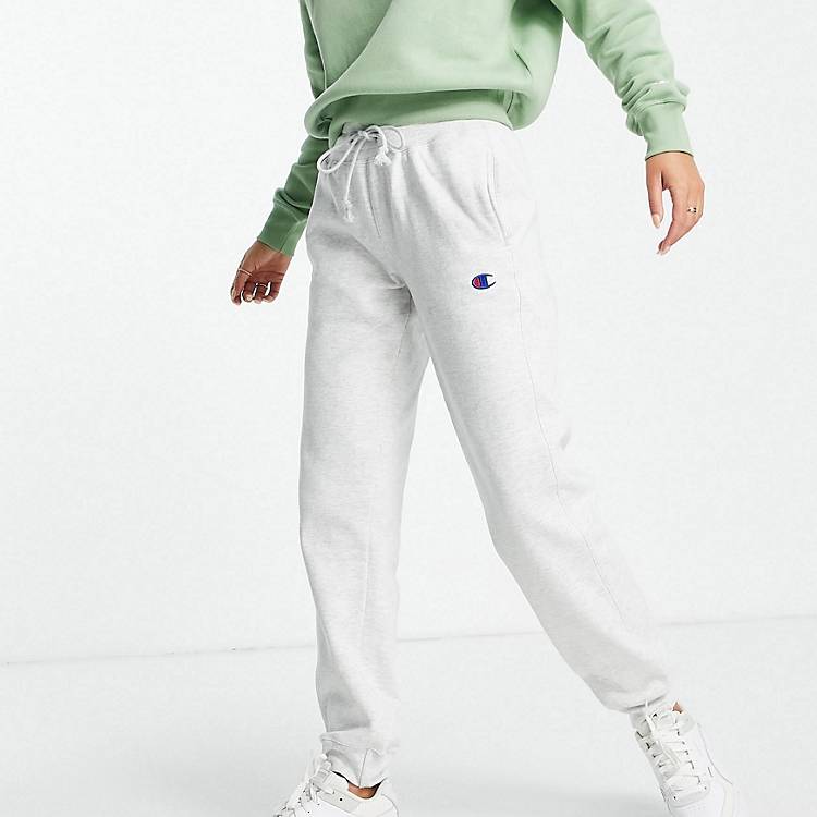Champion joggers with small logo in grey