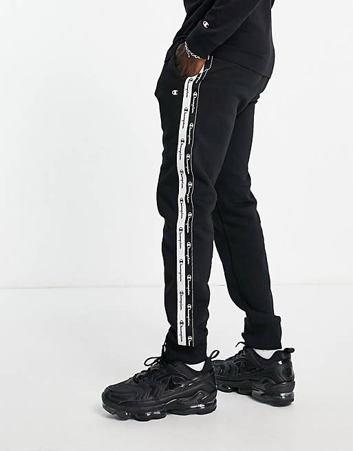  Champion joggers with taping in black 
