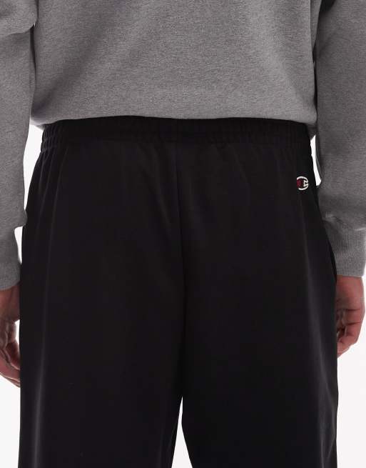 Champion - Joggingbroek met rechte pijpen in zwart, 4 van 5
