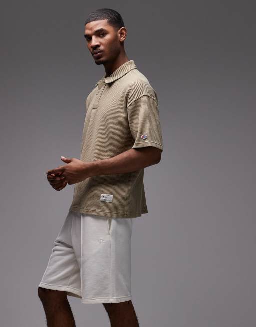Champion – Lange Bermudashorts in Wollweiß, 3 von 5