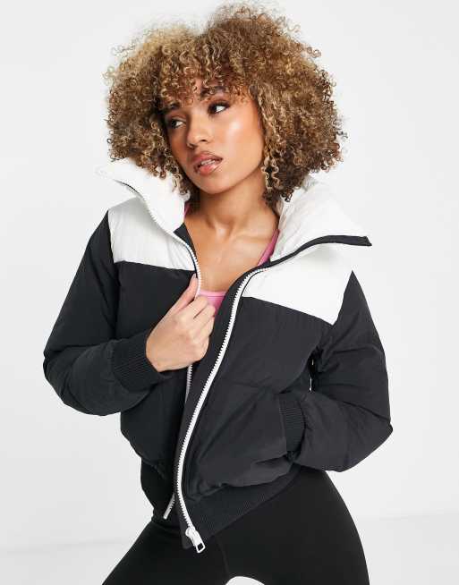 Champion womens puffer clearance jacket