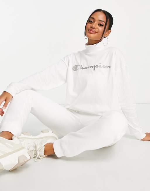 Champion sweatshirt cheap and sweatpants set