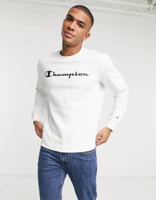 champion large logo sweatshirt