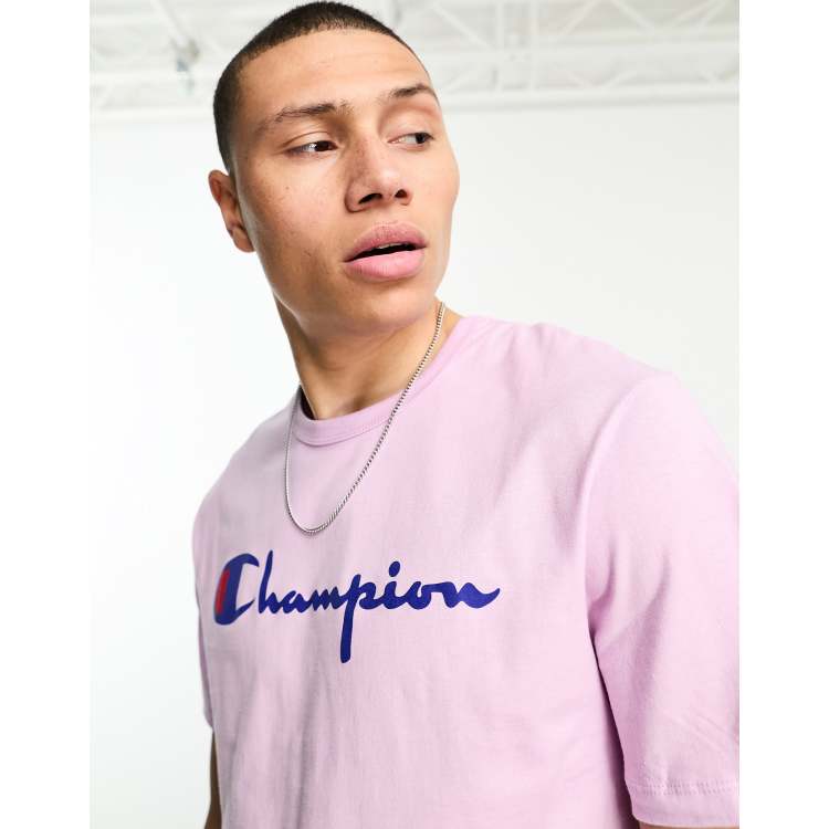 Champion purple outlet shirt