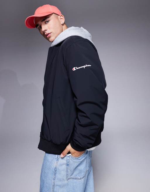 Champion Legacy bomber jacket in black