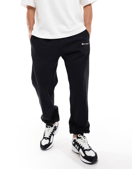 Champion Legacy cuffed joggers in black ASOS