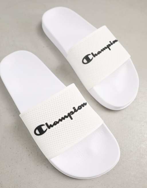 Champion – Legacy Daytona – Unisex-Slider in Weiß, 4 von 4