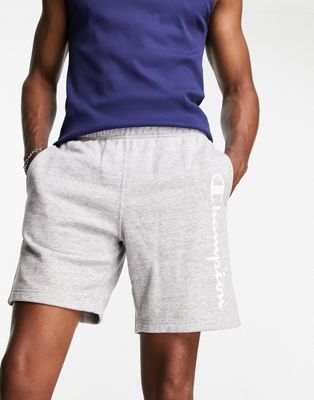 Champion Legacy french terry shorts in grey marl