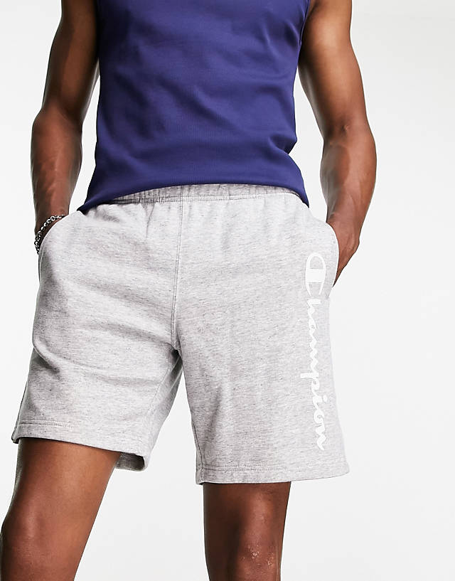 Champion - legacy french terry shorts in grey marl