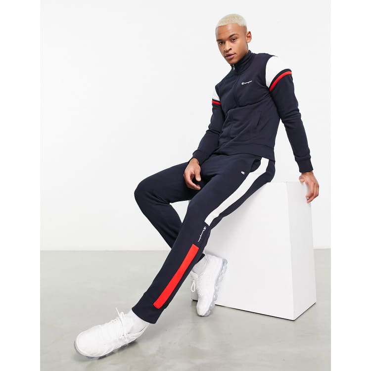 Champion letter cheap print tracksuit