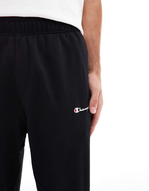 Champion Legacy Jogginghose in Schwarz mit Bundchen ASOS