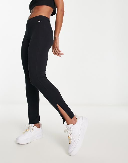 Champion – Legacy – Leggings in Schwarz