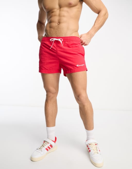 Champion Legacy Short de bain Rouge