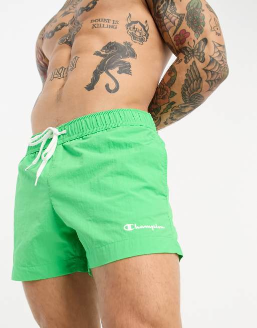 Champion Legacy Short de bain Vert ASOS