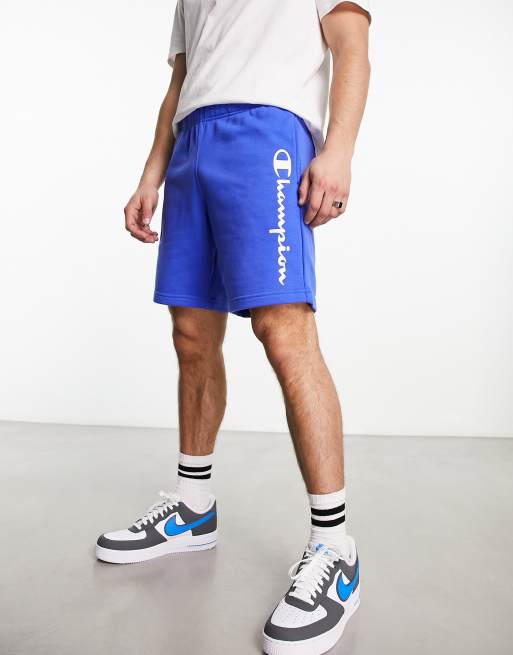 Champion Legacy Short en tissu ponge Bleu ASOS